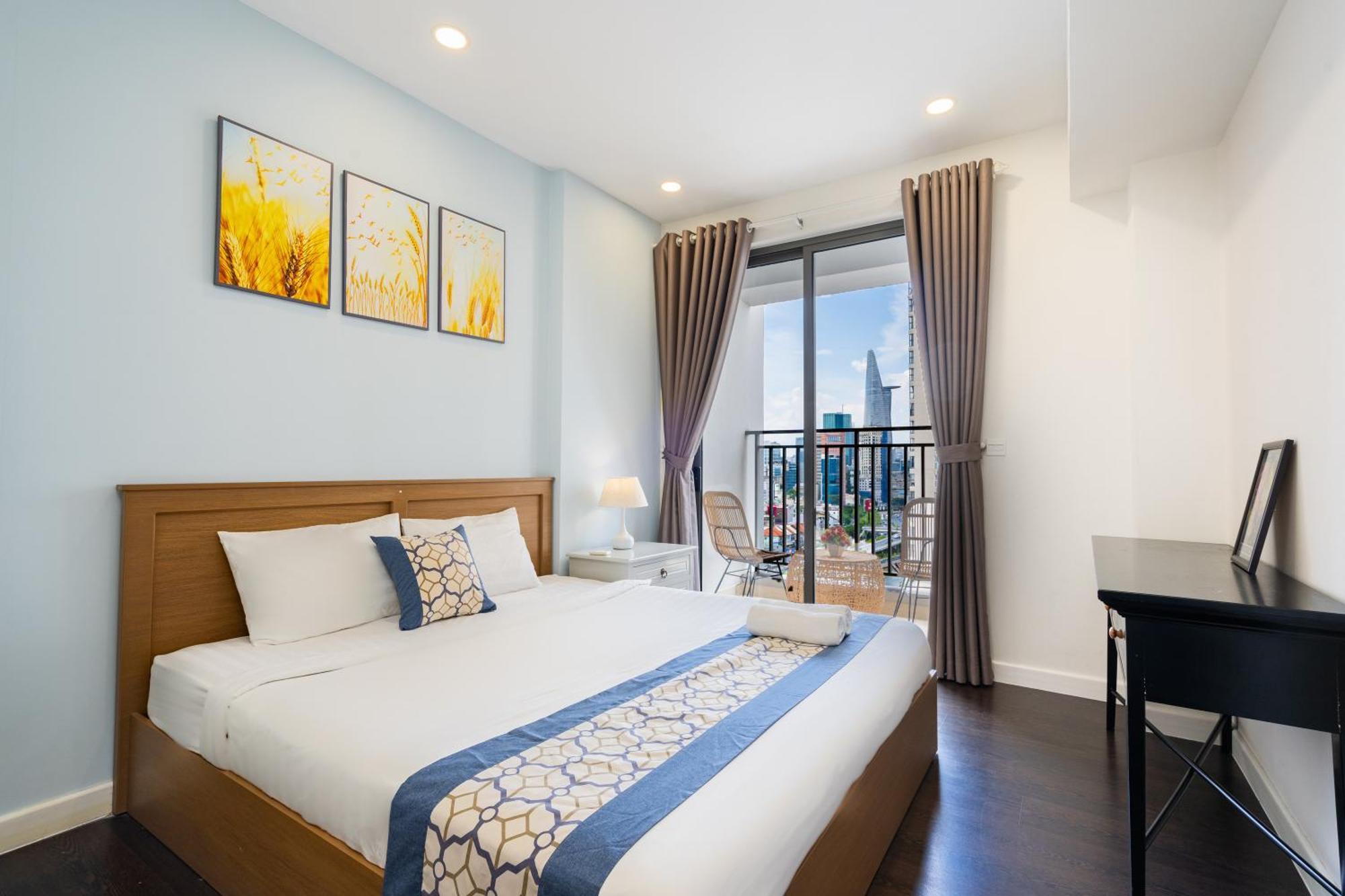 Rivergate Residence - Goby Home - Lux Apartment, Near Ben Thanh Ho Chi Minh City Bagian luar foto