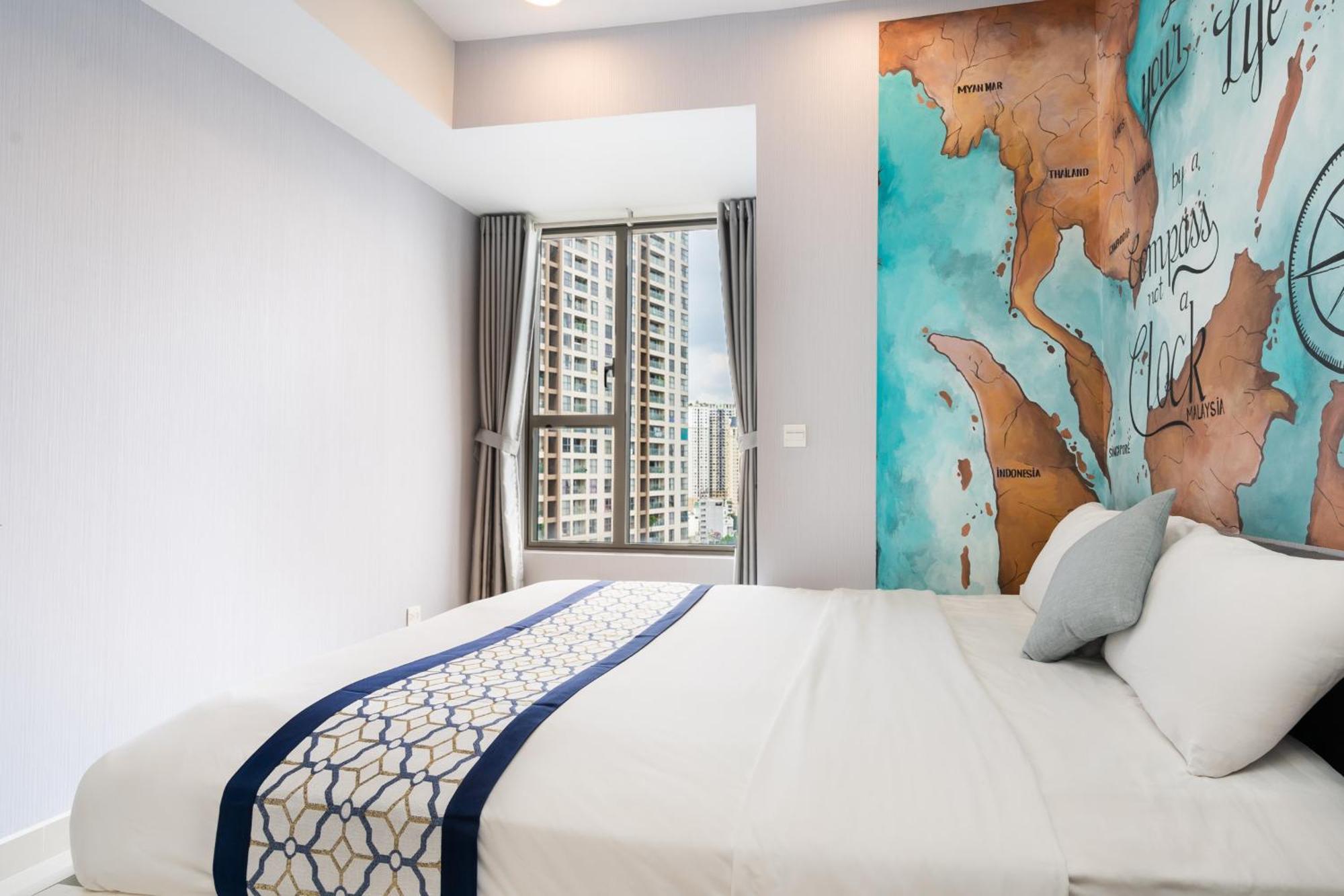 Rivergate Residence - Goby Home - Lux Apartment, Near Ben Thanh Ho Chi Minh City Bagian luar foto