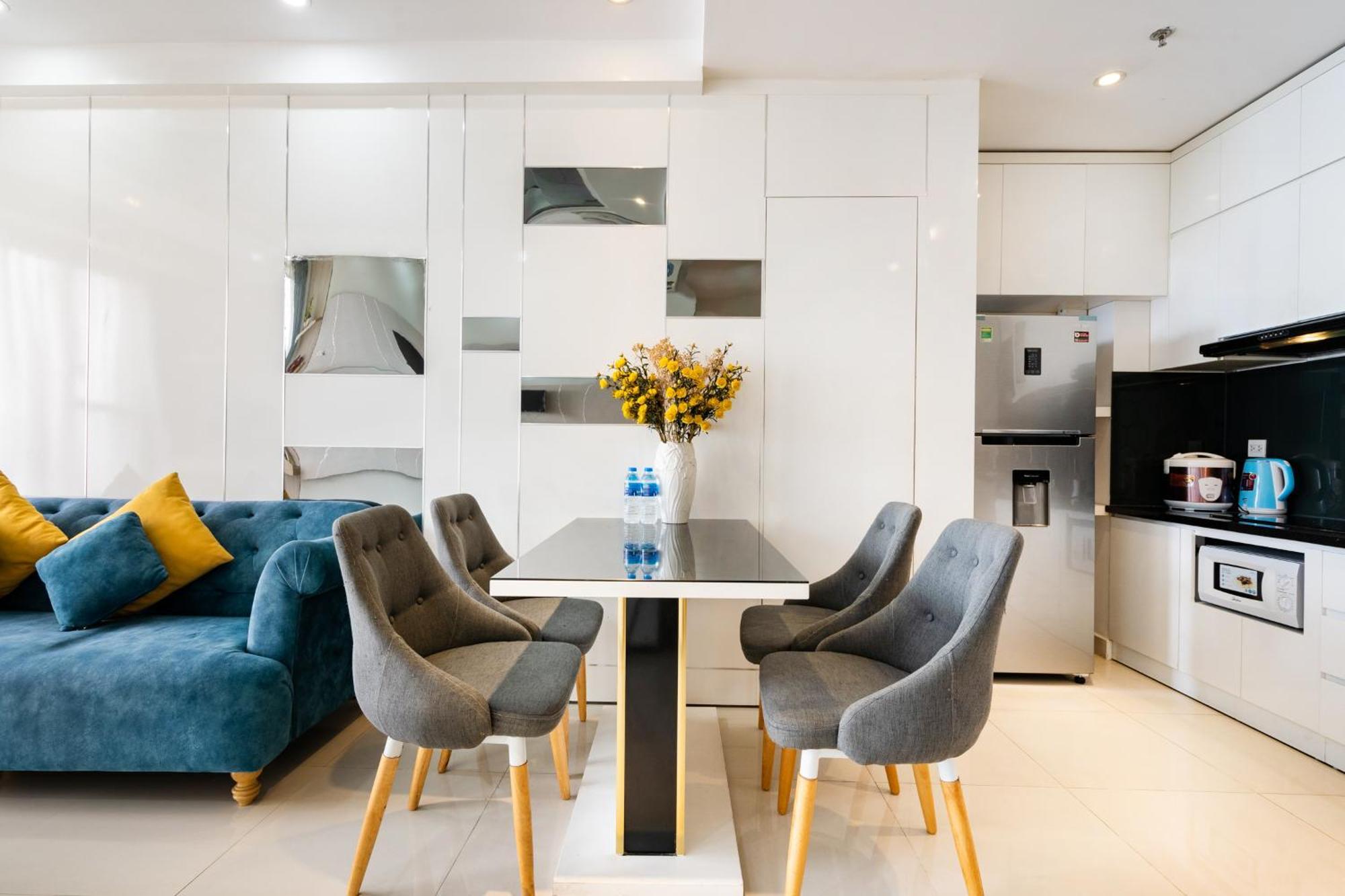 Rivergate Residence - Goby Home - Lux Apartment, Near Ben Thanh Ho Chi Minh City Bagian luar foto