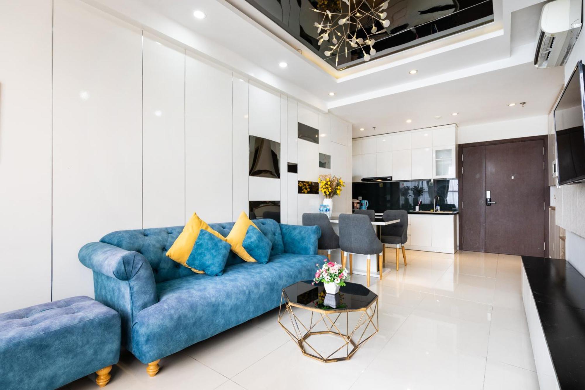 Rivergate Residence - Goby Home - Lux Apartment, Near Ben Thanh Ho Chi Minh City Ruang foto